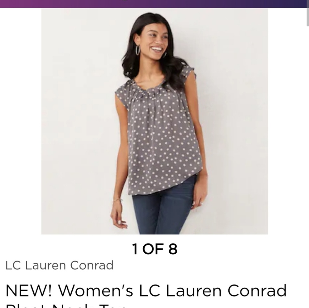 LC Lauren Conrad blouse